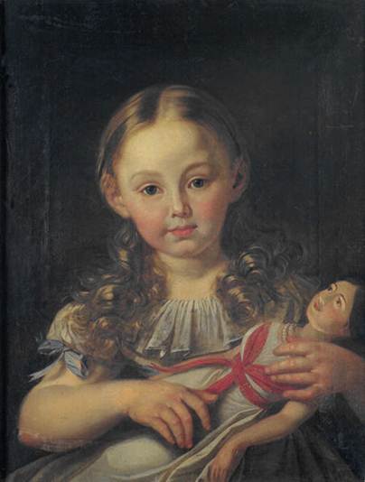 Ficheiro:Girl with doll German ca 1800.jpg