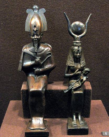 Ficheiro:Hermitage Egyptian statuettes.jpg