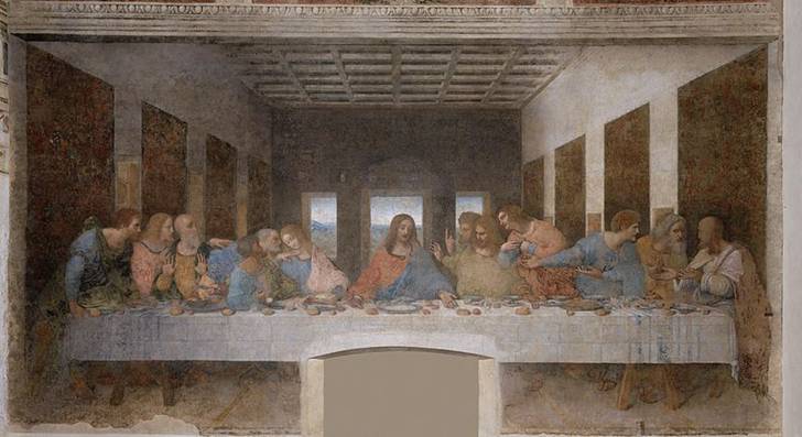 Ficheiro:DaVinci LastSupper high res 2 nowatmrk.jpg