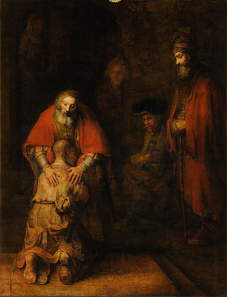 Ficheiro:Rembrandt Harmensz van Rijn - Return of the Prodigal Son - Google Art Project.jpg
