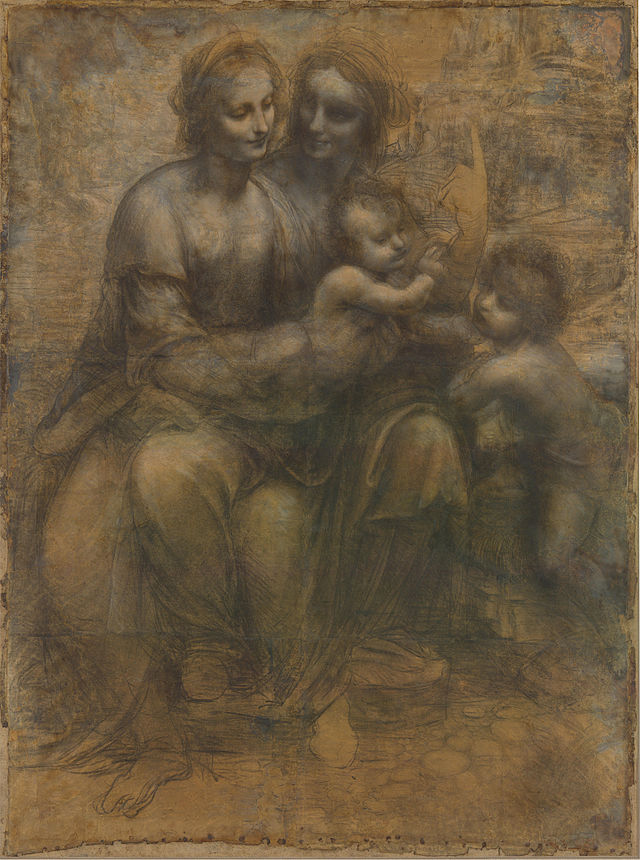 Leonardo da Vinci - Virgin and Child with Ss Anne and John the Baptist.jpg