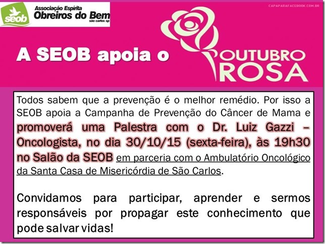 Outubro Rosa 2015