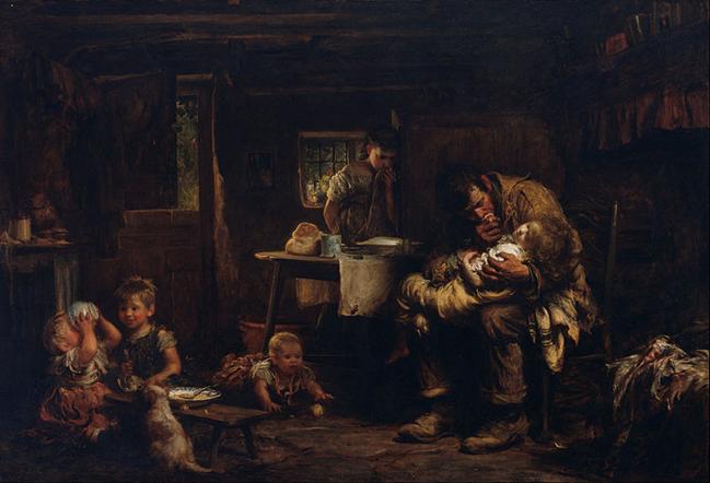 https://upload.wikimedia.org/wikipedia/commons/thumb/f/f4/Sir_Luke_Fildes_-_The_widower_-_Google_Art_Project.jpg/800px-Sir_Luke_Fildes_-_The_widower_-_Google_Art_Project.jpg