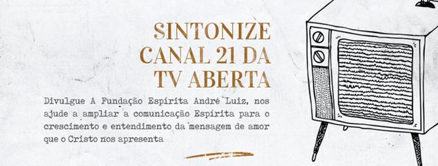 Sintonize canal 36 da TV abertaA retransmissora em Araatuba representa um ponto de luz no planeta, ajudando a levar at os lares  respostas para as dvidas humanas: De onde viemos? Por que aqui nos encontramos? E para onde vamos? 