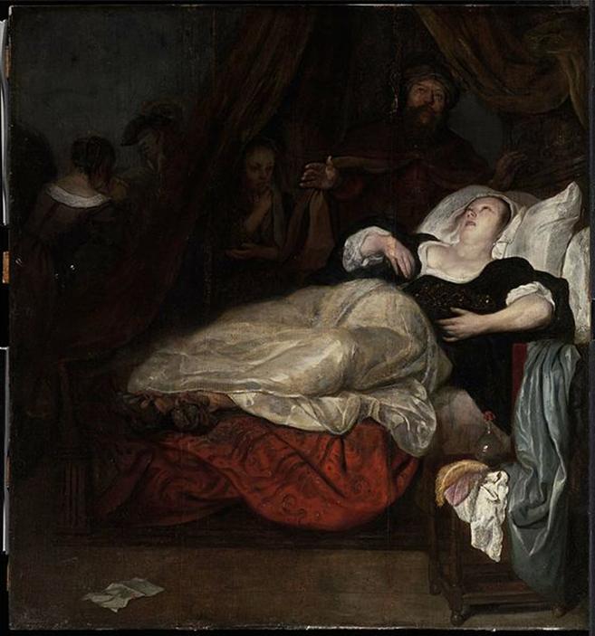 File: Gabriel Metsu - mulher em agonia (a morte de Sophonisba) 83.22.jpg