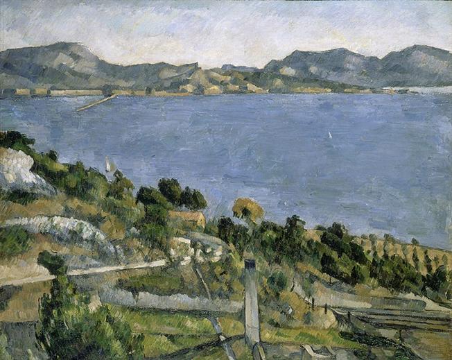 Paul Czanne: Le Golfe de Marseille vu de l'Estaque (O Golfo de Marselha visto de L'Estaque)