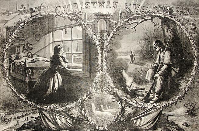 Arquivo: Thomas Nast ilustrao de um casal separado pela guerra, janeiro de 1863.jpg