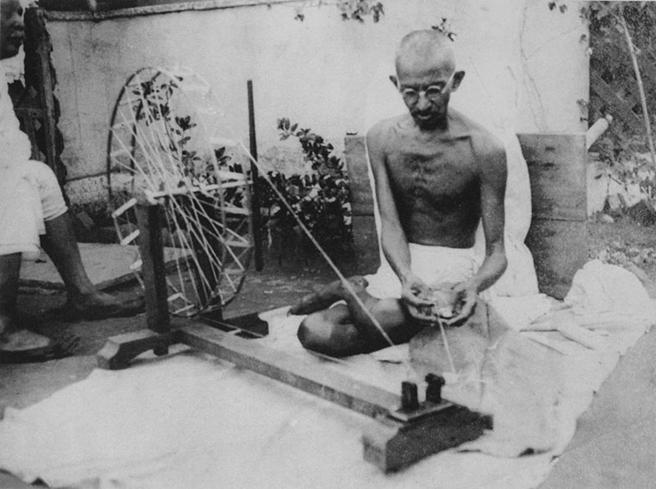 File:Gandhi spinning.jpg