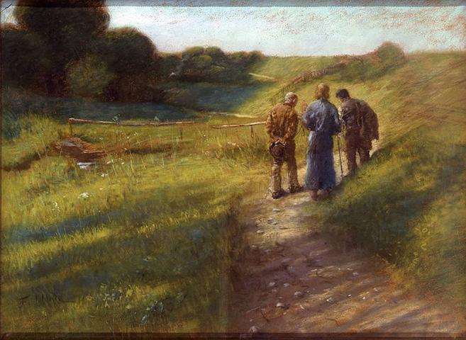 File:Fritz von Uhde - Der Gang nach Emmaus (1891).jpg