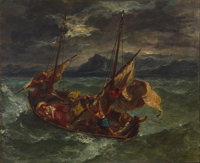 File:Eugène Delacroix - Christ on the Sea of Galilee - Google Art Project (27796212).jpg