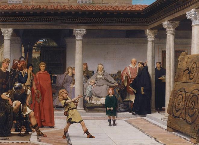 File: Alma-Tadema A educação dos filhos de Clovis.jpg