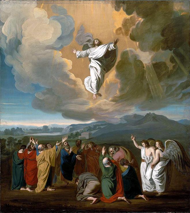 https://upload.wikimedia.org/wikipedia/commons/thumb/8/85/Jesus_ascending_to_heaven.jpg/915px-Jesus_ascending_to_heaven.jpg