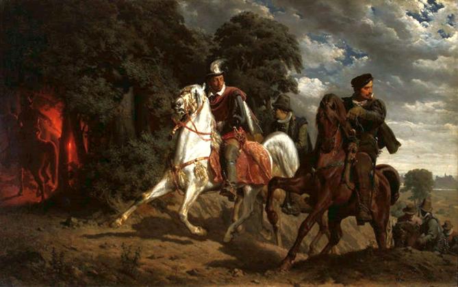 https://upload.wikimedia.org/wikipedia/commons/0/03/Grottger_Escape_of_Henry_of_Valois.jpg