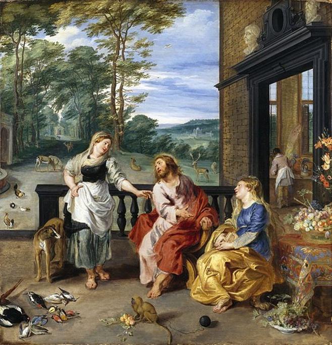 Ficheiro:Christ in the House of Martha and Mary 1628 Jan Bruegel2 and Rubens.jpg