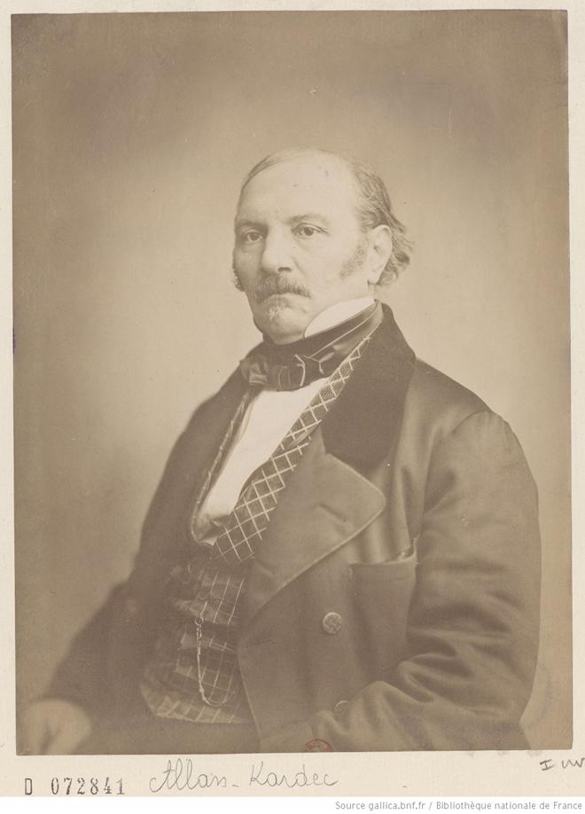 [Recueil. Portraits d'Hippolyte Léon Denizard Rivail, dit Allan-Kardec (XIXe s.)]