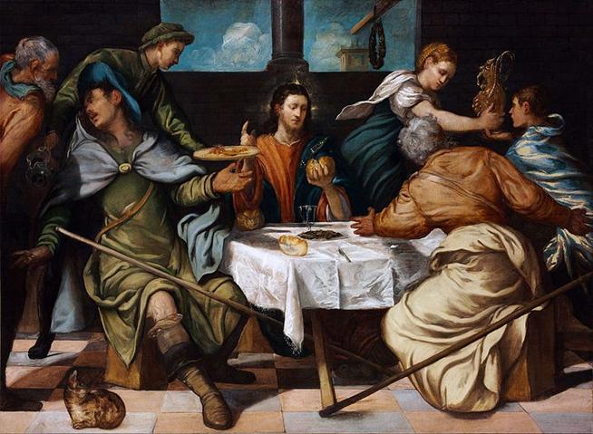 Arquivo: Jacopo Tintoretto - The Supper at Emmaus - Google Art Project.jpg