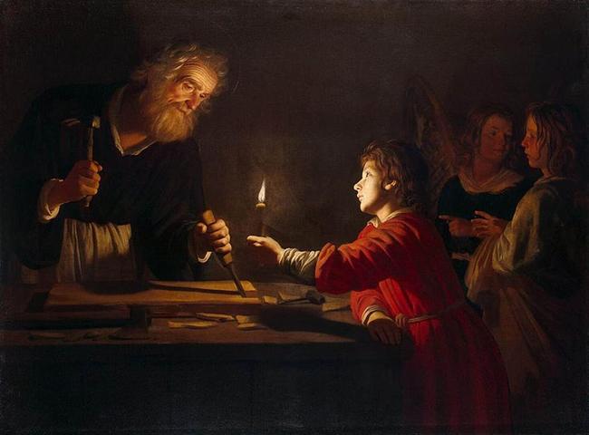 File:Gerrit van Honthorst - Childhood of Christ - WGA11656.jpg