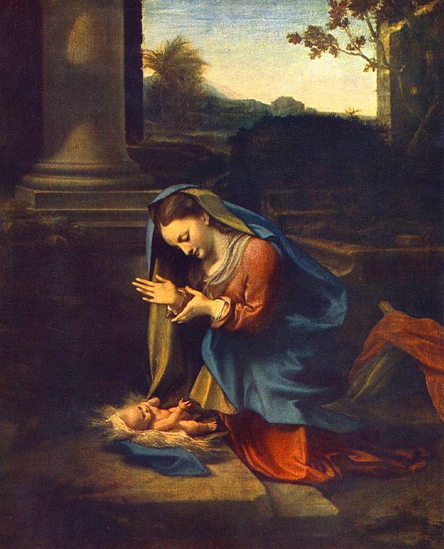 https://upload.wikimedia.org/wikipedia/commons/thumb/3/36/Correggio_-_The_Adoration_of_the_Child_-_WGA05325.jpg/640px-Correggio_-_The_Adoration_of_the_Child_-_WGA05325.jpg?1605797940470