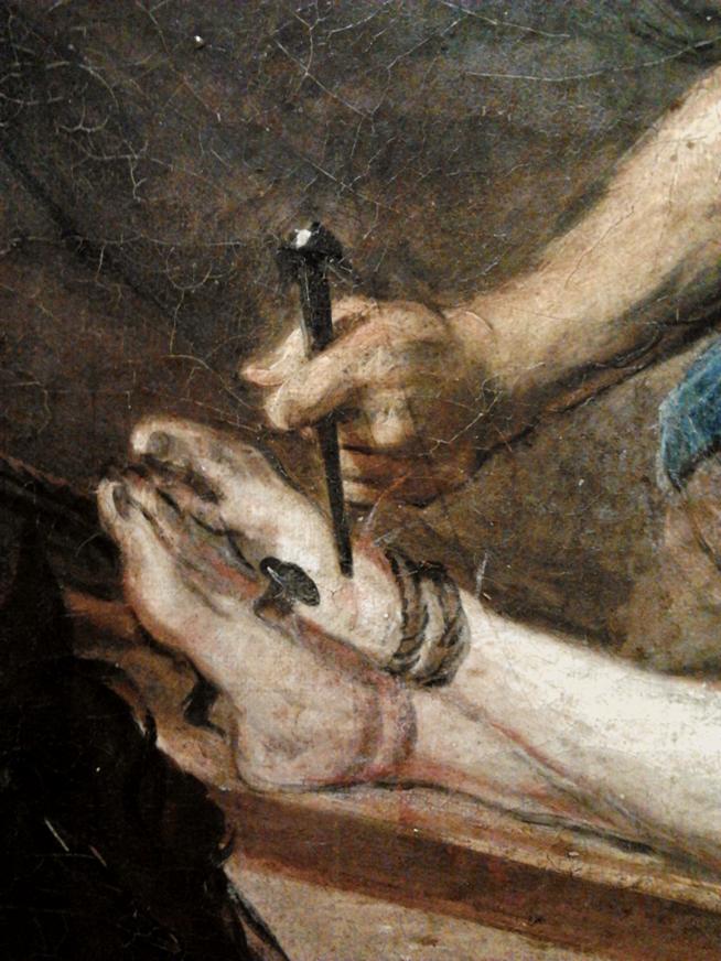 https://upload.wikimedia.org/wikipedia/commons/3/3c/Willmann_Jesus_being_nailed_to_the_cross_%28detail%29.jpg