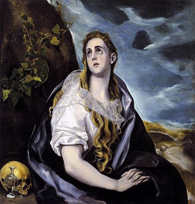 Ficheiro:El Greco - Mary Magdalen in Penitence - WGA10452.jpg