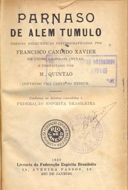 Parnaso de Alem Tumulo - 1932 - Rosto (2)