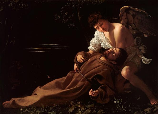 https://upload.wikimedia.org/wikipedia/commons/thumb/b/b0/Saint_Francis_of_Assisi_in_Ecstasy-Caravaggio_%28c.1595%29.jpg/800px-Saint_Francis_of_Assisi_in_Ecstasy-Caravaggio_%28c.1595%29.jpg