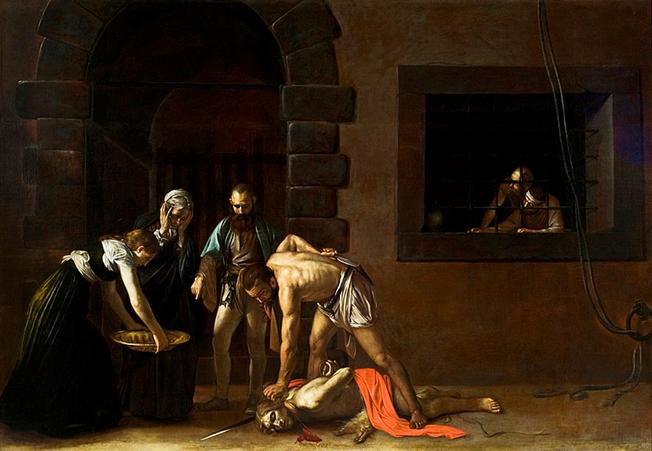 File:La decapitacin de San Juan Bautista, por Caravaggio.jpg