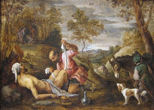 File:'The Good Samaritan' by David Teniers the younger after Francesco Bassano.JPG
