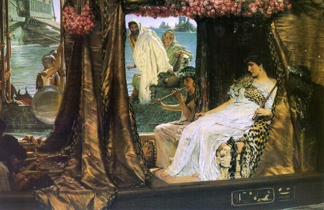 Ficheiro:Lawrence Alma-Tadema Antony and Cleopatra.jpg