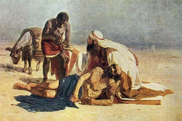 The Good Samaritan, 1874 - Vasily Surikov
