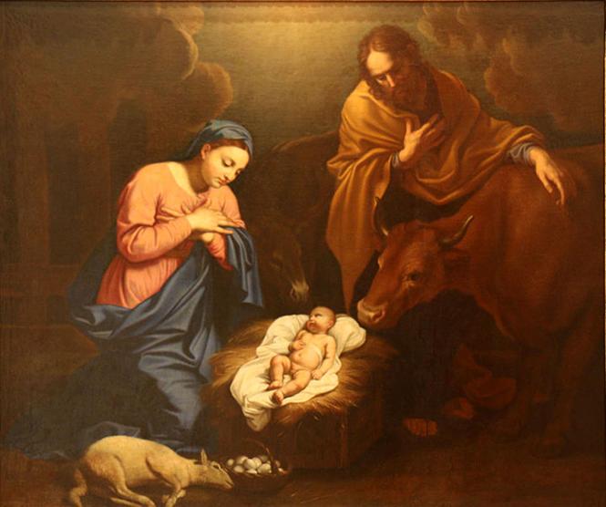 Ficheiro: Nicolas Mignard-The Nativity.jpg