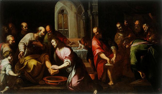 Arquivo: Giovanni Stefano Danedi - Kristus umiva noge apostolom.jpg