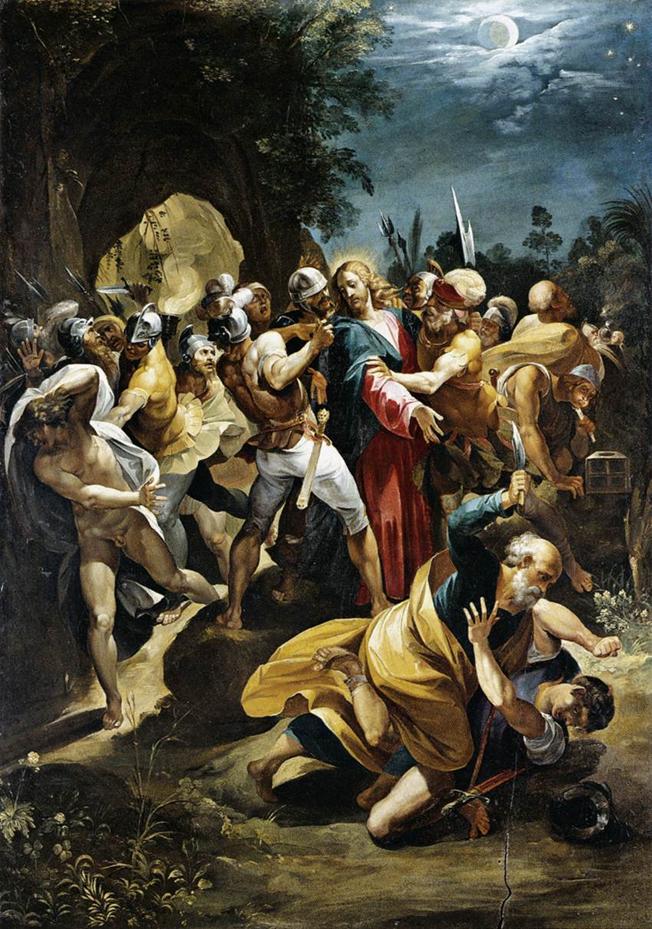 https://upload.wikimedia.org/wikipedia/commons/8/8e/Cavalier_d%27Arpino_-_Christ_Taken_Prisoner_-_WGA04690.jpg