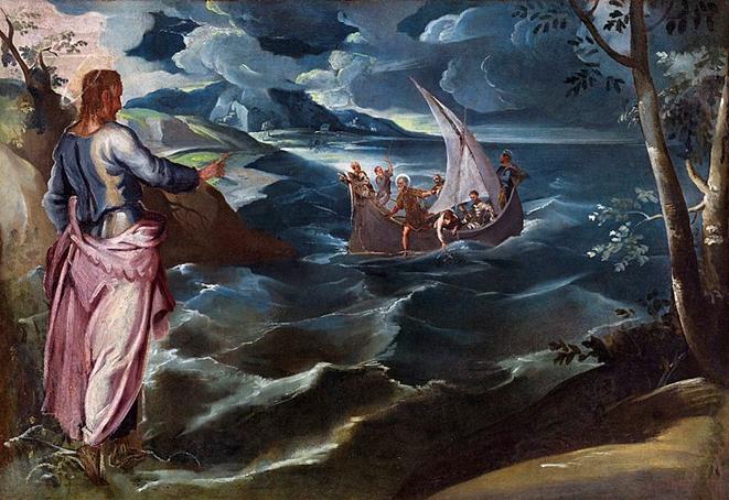Jacopo Tintoretto - Christ at the Sea of Galilee - WGA22616.jpg