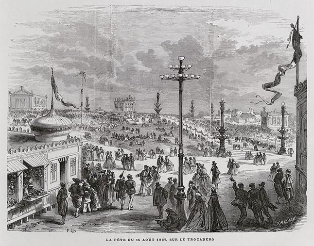 Arquivo: La fête du 15 Aoüt 1867 sur le Trocadéro.jpg