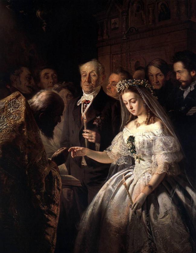 https://upload.wikimedia.org/wikipedia/commons/9/92/V.V.Pukirev_-_The_Arranged_Marriage.jpg