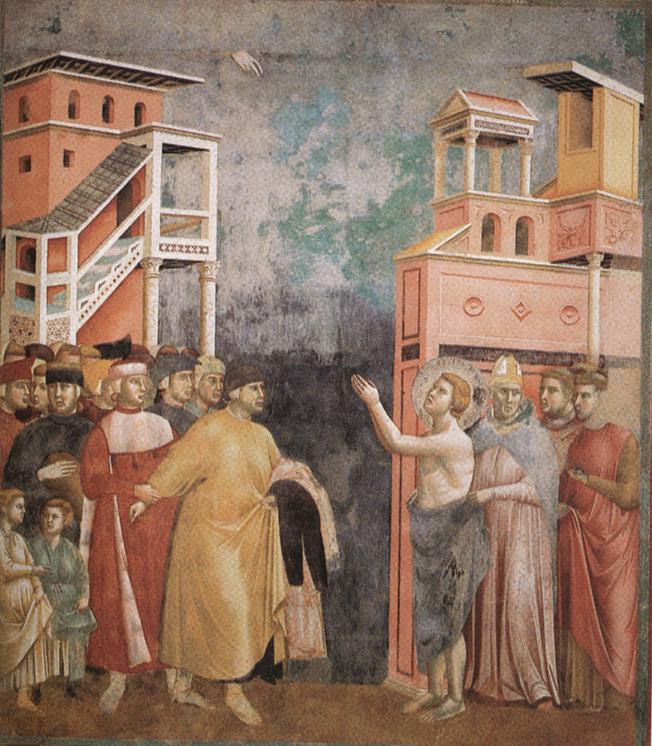 https://upload.wikimedia.org/wikipedia/commons/1/14/Giotto_-_Legend_of_St_Francis_-_-05-_-_Renunciation_of_Wordly_Goods.jpg