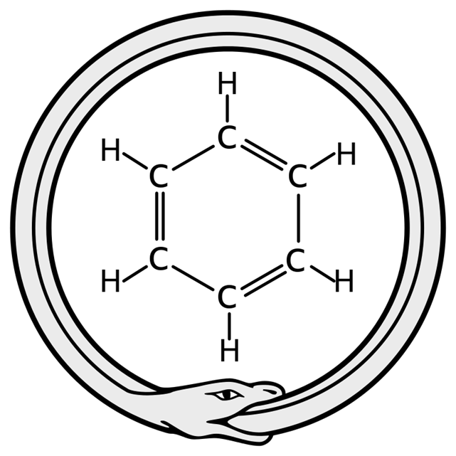 https://upload.wikimedia.org/wikipedia/commons/thumb/1/18/Ouroboros-benzene.svg/800px-Ouroboros-benzene.svg.png