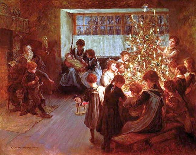 File:Albert Chevallier Tayler - The Christmas Tree 1911.jpg