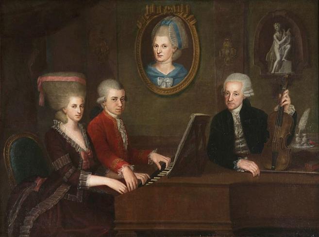 Croce_MozartFamilyPortrait