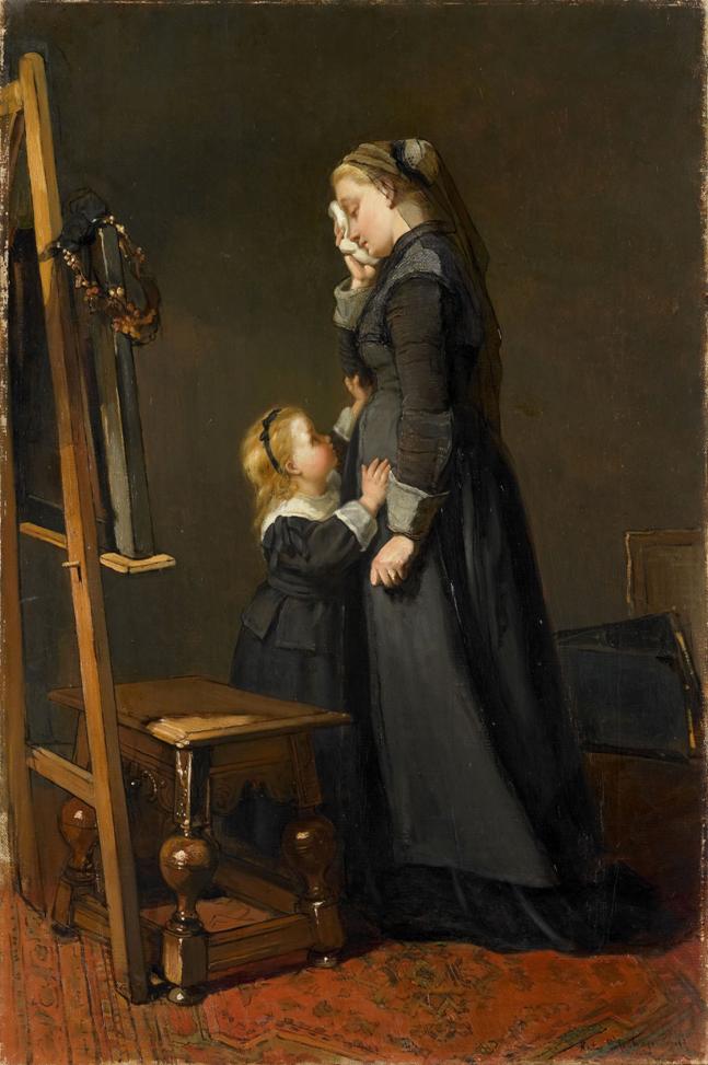 The_Widow_of_a_Painter_by_Kate_Bisschop-Swift_Rijksmuseum_Amsterdam_SK-A-1802
