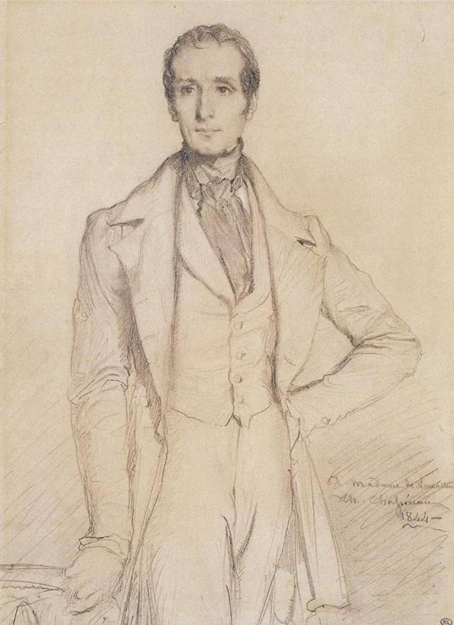 Thodore_Chassriau_-_Portrait_of_Alphonse_de_Lamartine