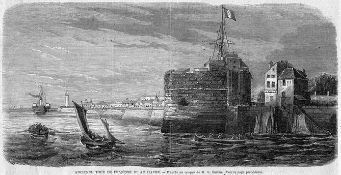 L'Illustration_1862_gravure_Tour_de_Franois_Ier_au_Havre,_dtruit_en_1861