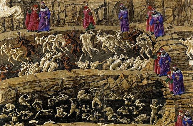 800px-Sandro_Botticelli_-_Inferno,_Canto_XVIII_-_WGA02854