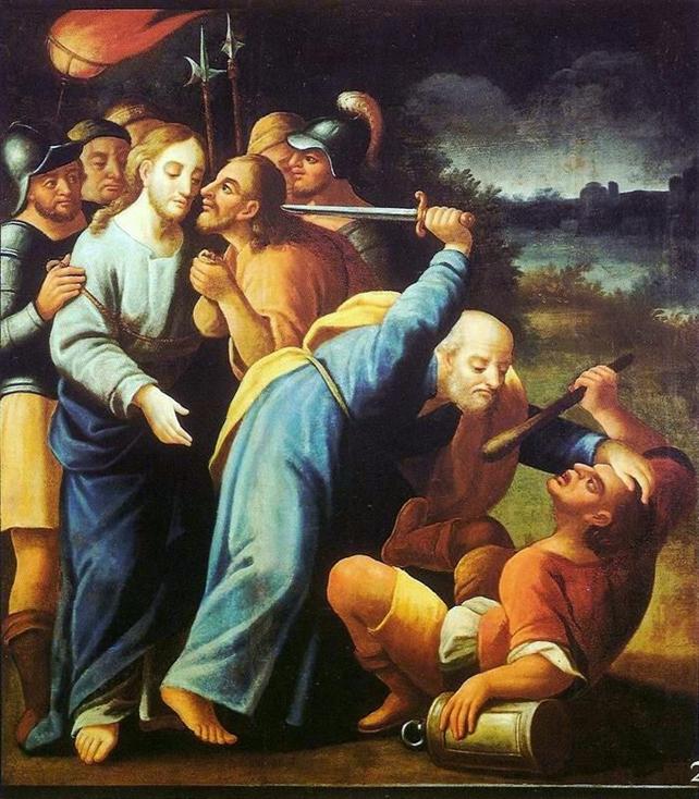 Jos_Joaquim_da_Rocha_-_O_beijo_de_Judas_e_Pedro_cortando_a_orelha_de_Malchus