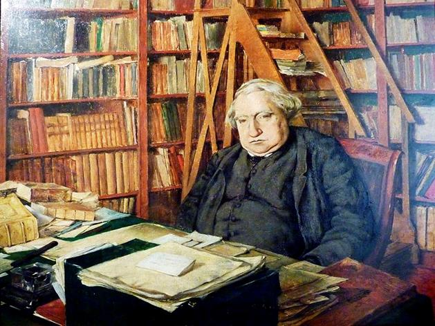 20_Trguier_Autre_portrait_d'Ernest_Renan_-dans_son_bureau-