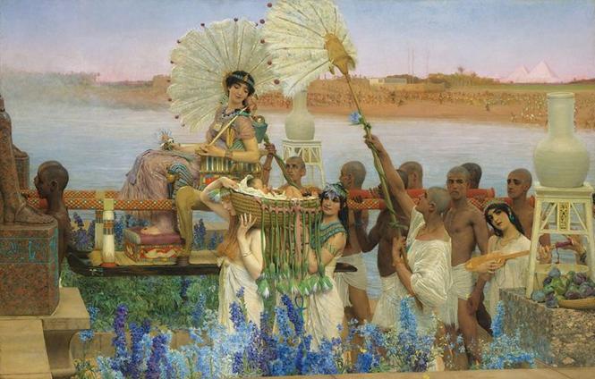 800px-Sir_Lawrence_Alma-Tadema_-_The_finding_of_Moses
