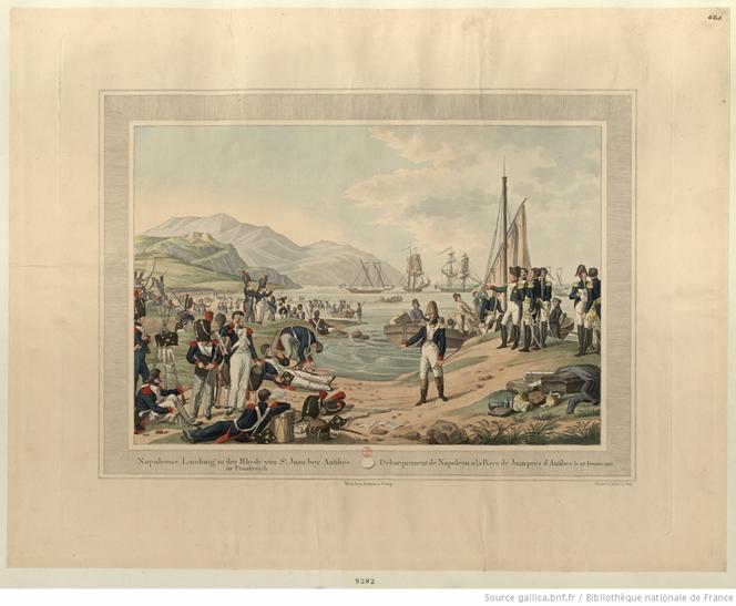 Napoleons_Landung_in_der_Rhede_[...]Reinhold_Graveur_btv1b69545021
