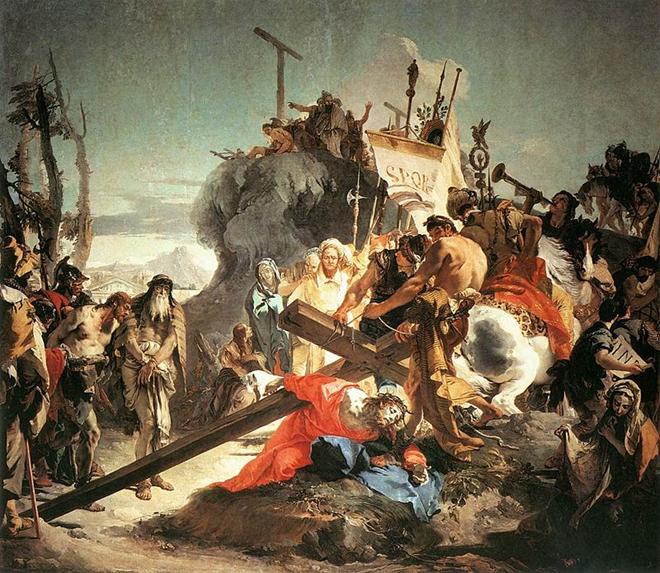 800px-Giovanni_Battista_Tiepolo_-_Christ_Carrying_the_Cross_-_WGA22268