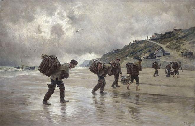 Arquivo: Georges-Philibert-Charles Maroniez - P�cheurs d'Equihen (1902) .jpg